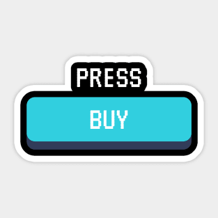 Press Buy Now ! Sticker